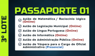 PASSAPORTE 01 - Maratona de Aulões - PMU 2025