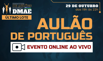 Aulão de Língua Portuguesa - DMAE 2026 - Evento Online