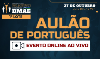 Aulão de Língua Portuguesa - DMAE 2026 - Evento Online