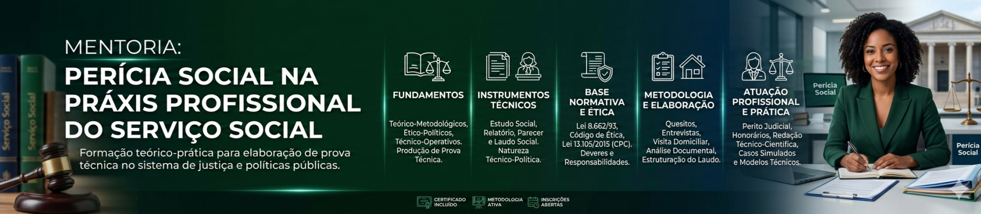 Meentoria em Pericia Social 2026