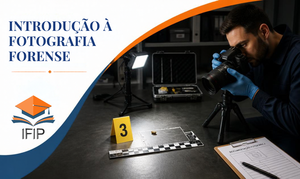 INTRODUÇÃO À FOTOGRAFIA FORENSE (CERTIFICADO INCLUSO)