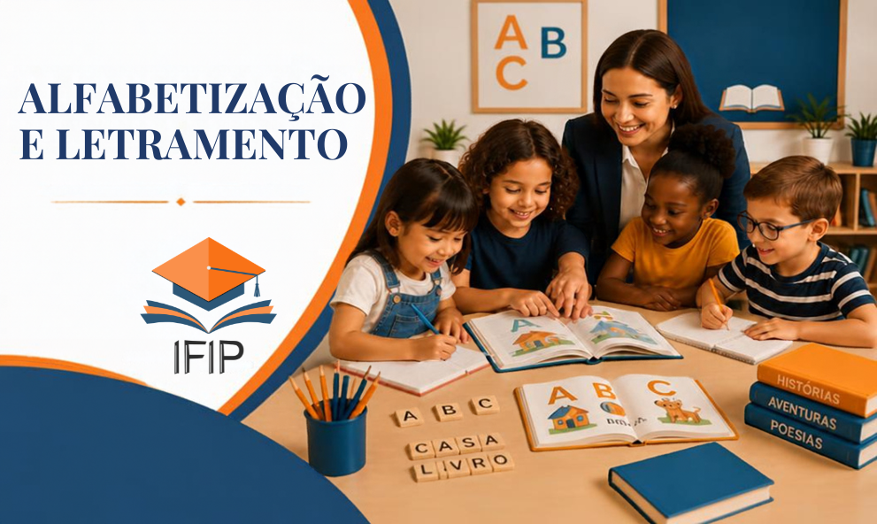ALFABETIZAÇÃO E LETRAMENTO (CERTIFICADO INCLUSO)