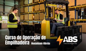 Curso de Operação de Empilhadeira – Modalidade Híbrida