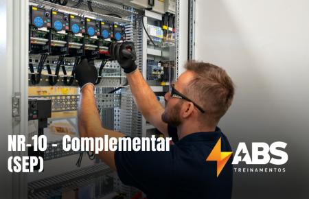 NR-10 - Complementar (SEP):  Segurança em instalações e serviços em eletricidade.