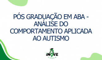 TAXA DE MATRÍCULA - PÓS GRADUAÇÃO EM ABA - ANÁLISE DO COMPORTAMENTO APLICADA AO AUTISMO