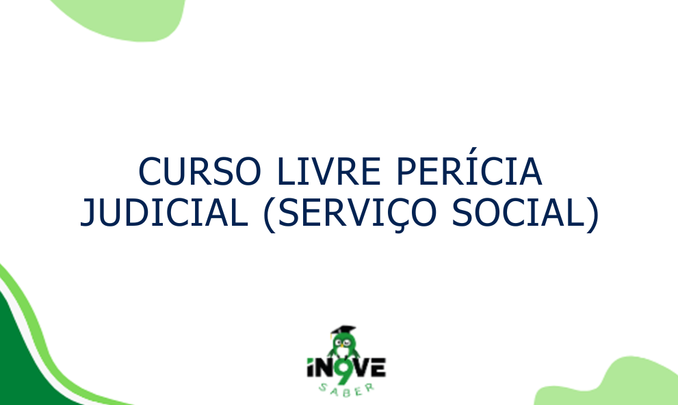 CURSO LIVRE Perícia judicial (Serviço Social) - Janeiro 2026