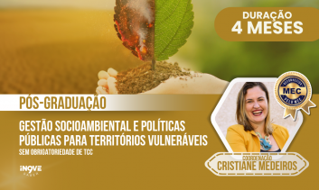 TAXA DE MATRÍCULA - PÓS-GRADUAÇÃO EM GESTÃO SOCIOAMBIENTAL  E POLÍTICAS PÚBLICAS PARA TERRITÓRIOS VULNERÁVEIS