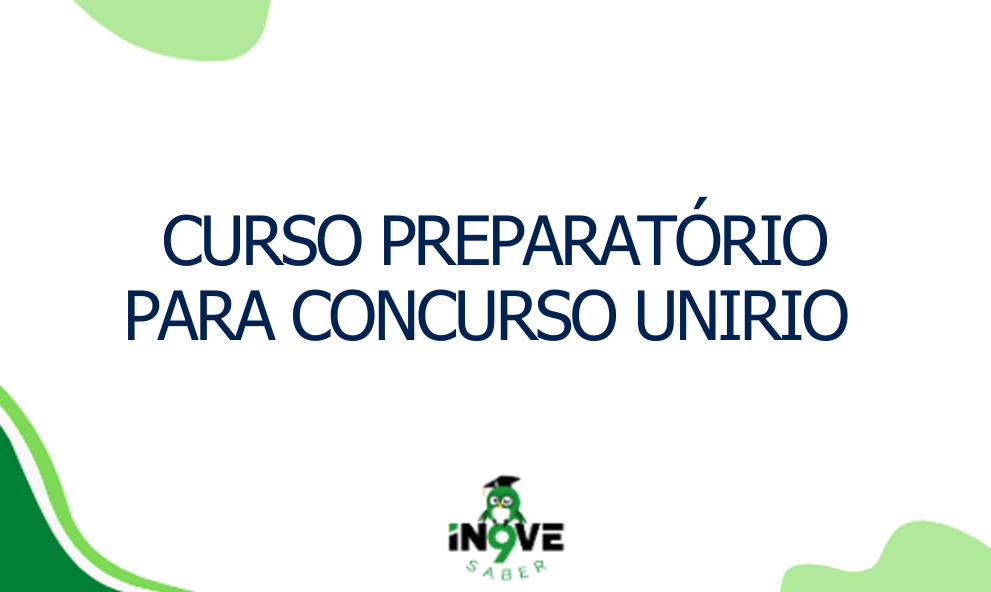 CURSO PREPARATÓRIO PARA CONCURSO UNIRIO