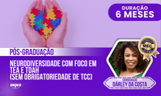 TAXA DE MATRÍCULA - PÓS-GRADUAÇÃO EM NEURODIVERSIDADE COM FOCO EM TEA E TDAH