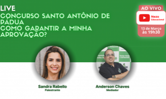 Live - Concurso Santo Antônio de Pádua  Como garantir a minha aprovação?