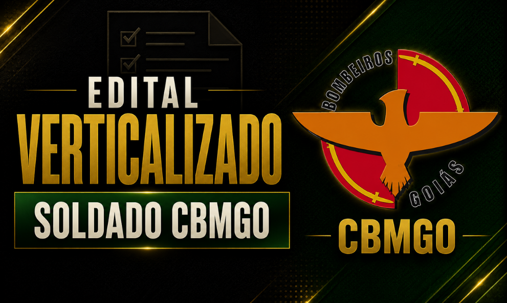 Edital Verticalizado Soldado CBMGO