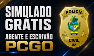 Simulado Grátis Agente e Escrivão PCGO