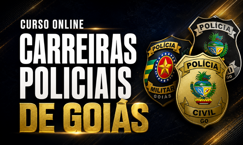 Curso Online Carreiras Policiais de Goiás