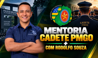 Mentoria Cadete PMGO com Rodolfo Souza e Curso Online Completo
