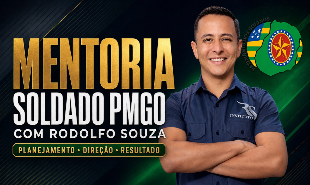 Mentoria Soldado PMGO com Rodolfo Souza
