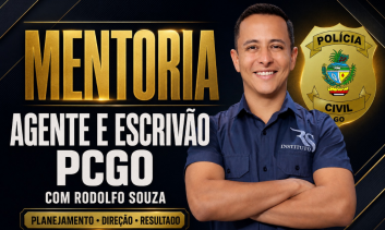 Mentoria Agente e Escrivão PCGO com Rodolfo Souza