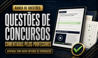 Questões Comentadas para Concursos