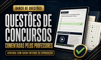 Questões Comentadas para Concursos