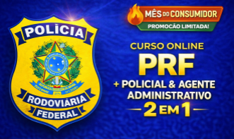 Curso Online PRF e PRF Administrativo - 2 por 1