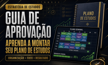 Guia de Aprovação: aprenda montar seu Plano de Estudos