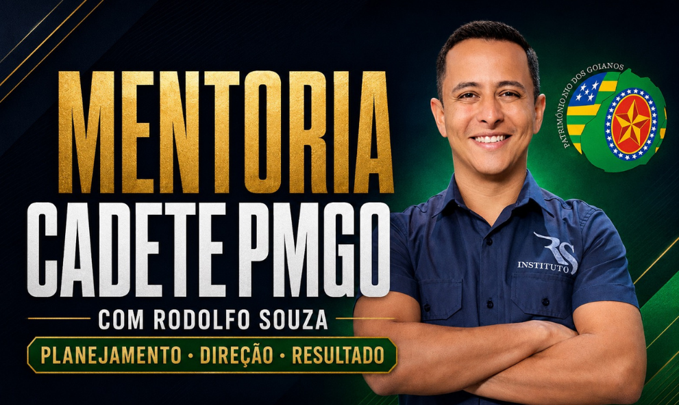 Mentoria Cadete PMGO com Rodolfo Souza