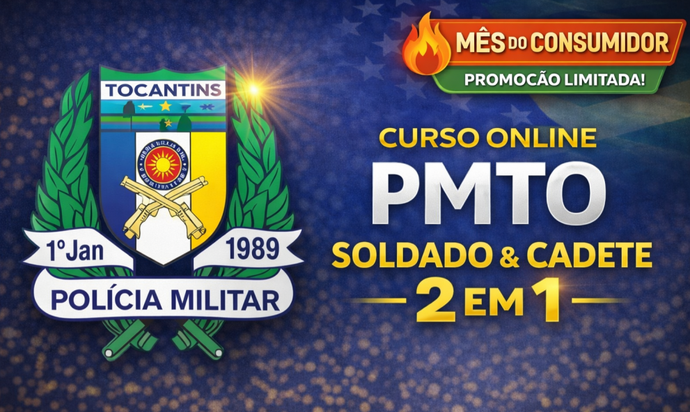 Curso Online PMTO Soldado + Cadete 2 por 1