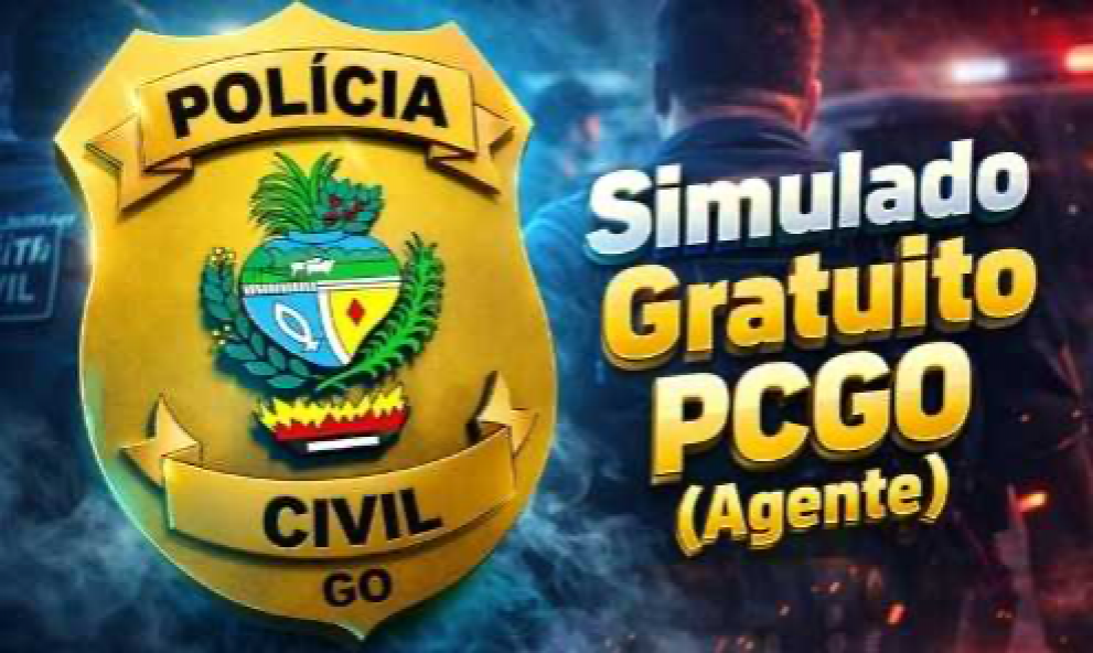 Simulado Gratuito PCGO (Agente) em PDF