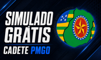 Simulado Grátis Cadete PMGO