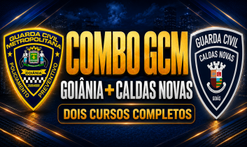 Combo GCM Goiânia e GCM Caldas Novas