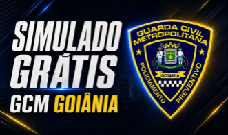 Simulado Grátis GCM Goiânia