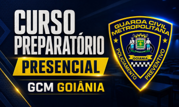 Curso Preparatório Presencial GCM Goiânia