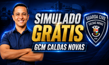 Simulado Gratuito GCM Caldas Novas em PDF