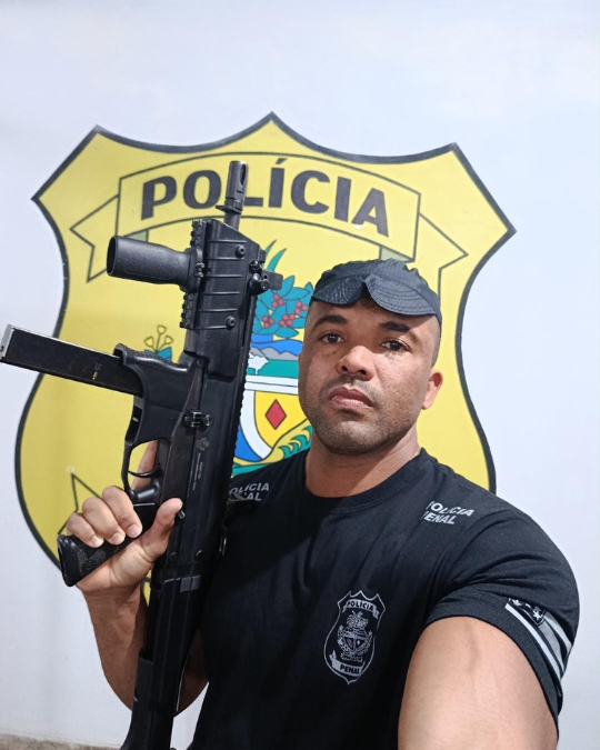 Aluno aprovado na Polícia Penal de Goiás