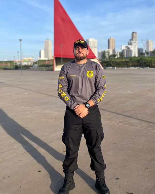 Aluno aprovado na Polícia Penal de Goiás