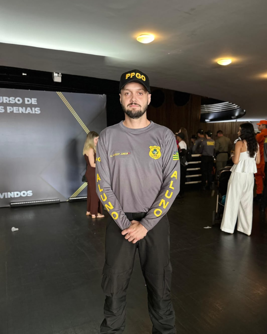 Kennedy Carlos Prieto, primeiro lugar masculino da 1ª Regional Prisional