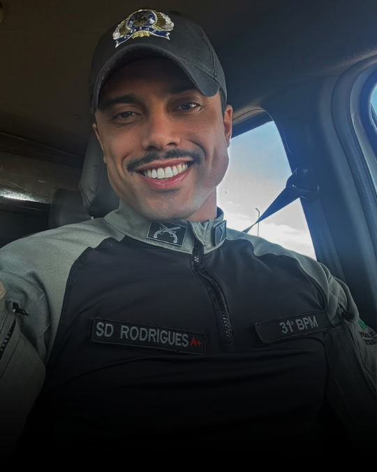 Aluno aprovado na PMGO pelo Instituto Rodolfo Souza