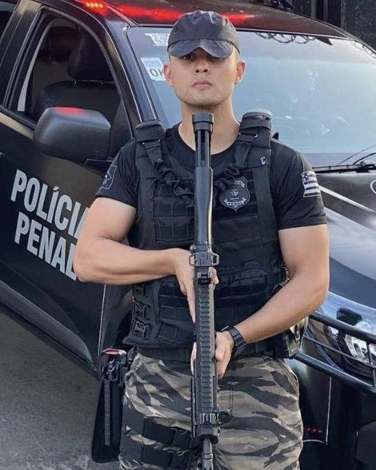Aluno aprovado na Polícia Penal de Goiás