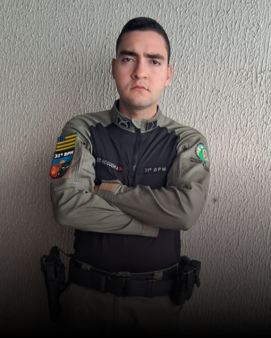 Matheus Nogueira Santos, primeiro colocado geral da PMGO