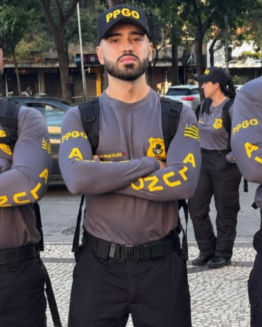 Aluno aprovado na Polícia Penal de Goiás