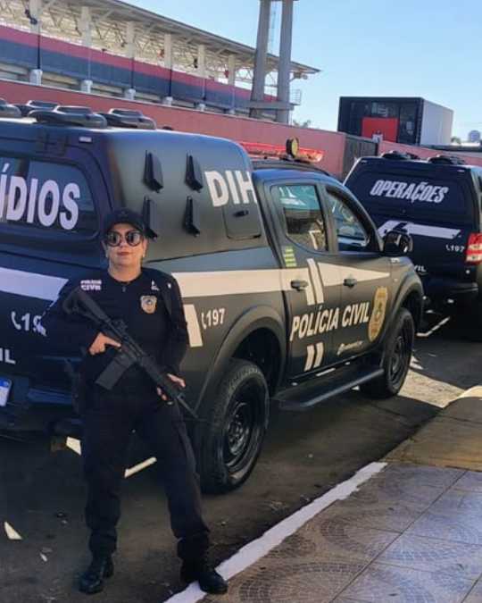 Aluna aprovada na Polícia Civil pelo Instituto Rodolfo Souza