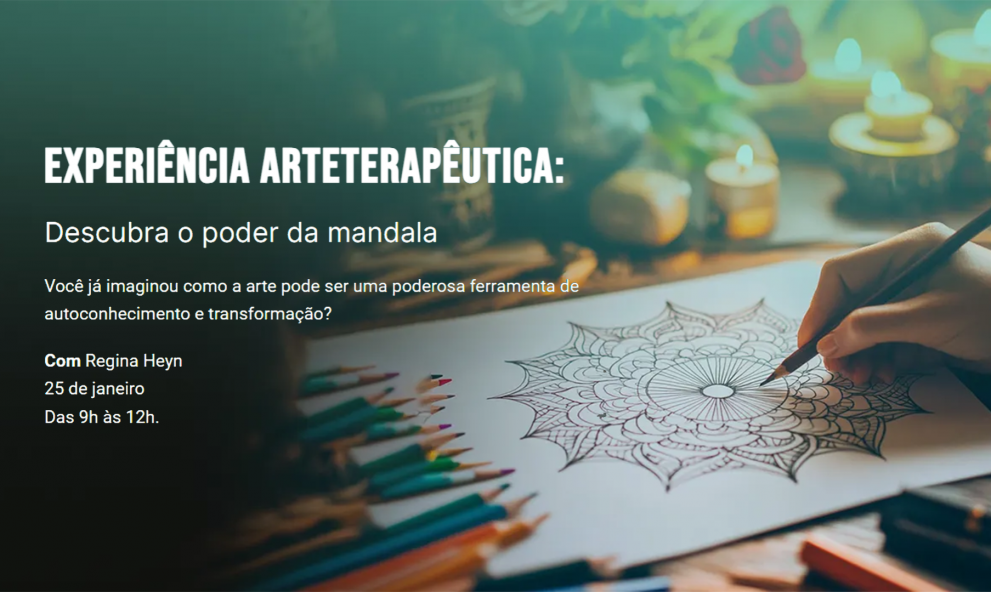 Aula Inaugural: Experiência Arteterapêutica - Descubra o poder da mandala
