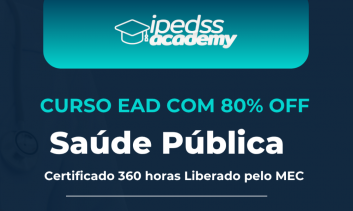 Curso EAD - SAÚDE PÚBLICA - Certificado 360 horas Liberado pelo MEC