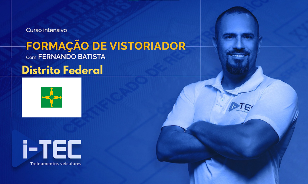 FORMAÇÃO DE VISTORIADOR VEICULAR DF