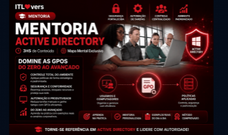 Mentoria Active Directory - Domine as GPOs do Zero ao Avançado