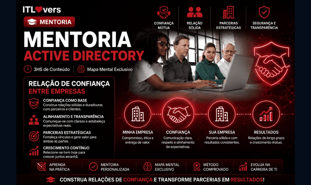 Mentoria Active Directory - Relação de Confiança Entre Empresas