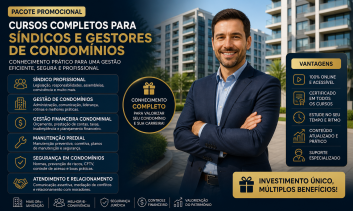 Pacote Gestão Condominial para Turbinar sua Carreira