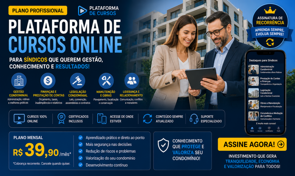 Plano Recorrência Síndico