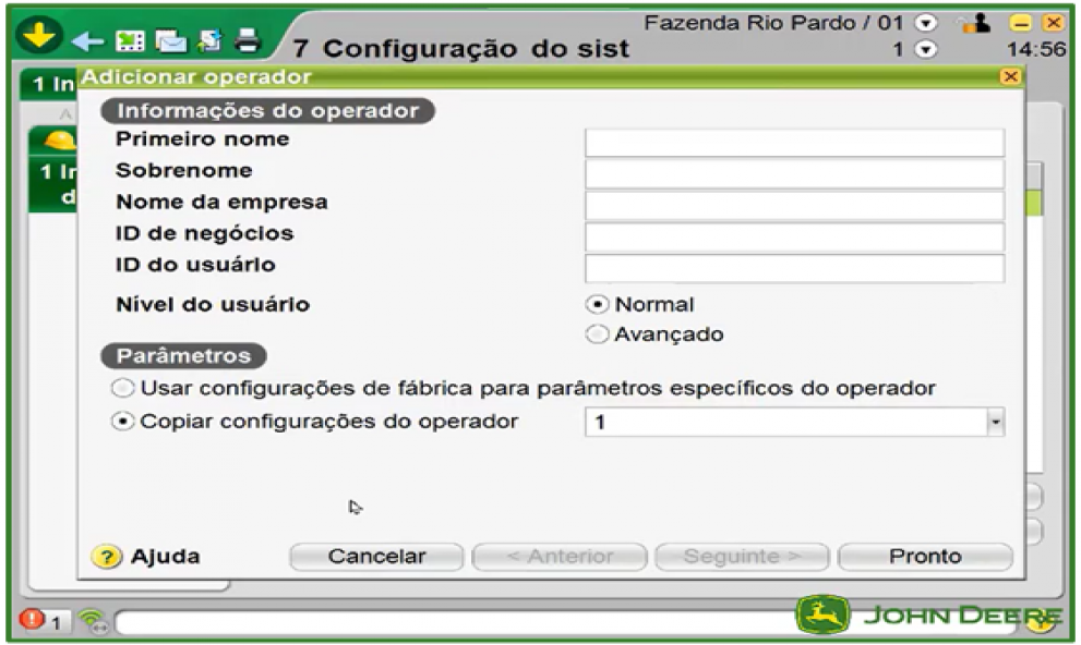 Tutorial para criação de operador - Timber Matic