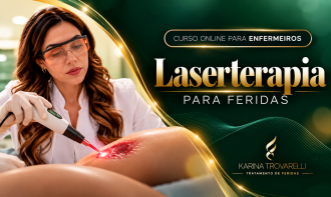 Laserterapia para feridas
