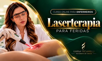 Laserterapia para feridas